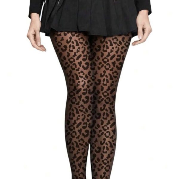 Safari Sheer Tights- Black