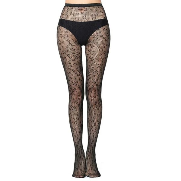 Safari Sheer Tights- Black