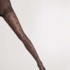 Black Hearts High Thigh Stockings