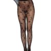 Celestine Lunar Mesh High Thigh Stockings