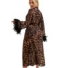 Wild Nights Leopard Glam Robe