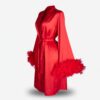 Scarlet Royale Satin Robe