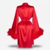 Scarlet Royale Satin Robe