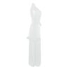 Celestial Veil Satin White Robe