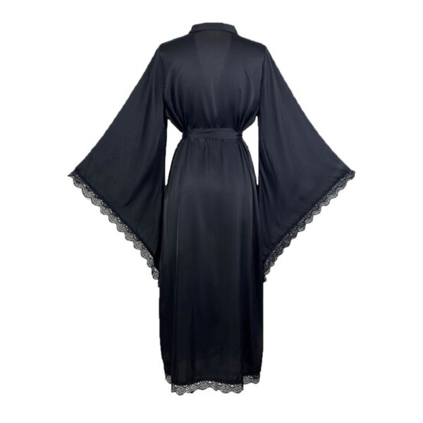 Black Muse Lace Robe