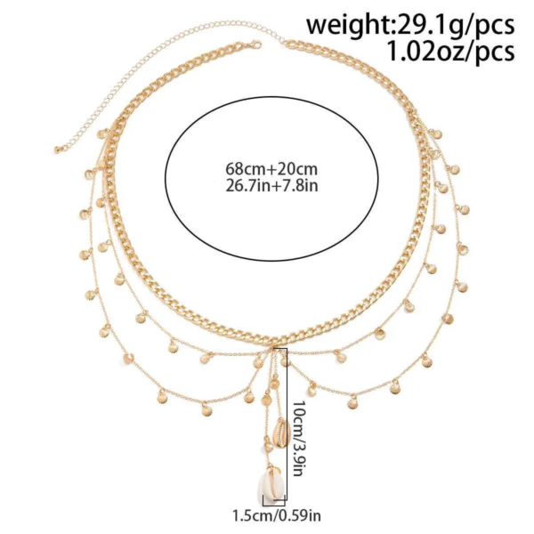 Celestial Cascade Waist Chain