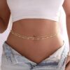 Golden Pearl Layered Waist Chain