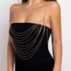 Seraphina Drape Gold Body Chain