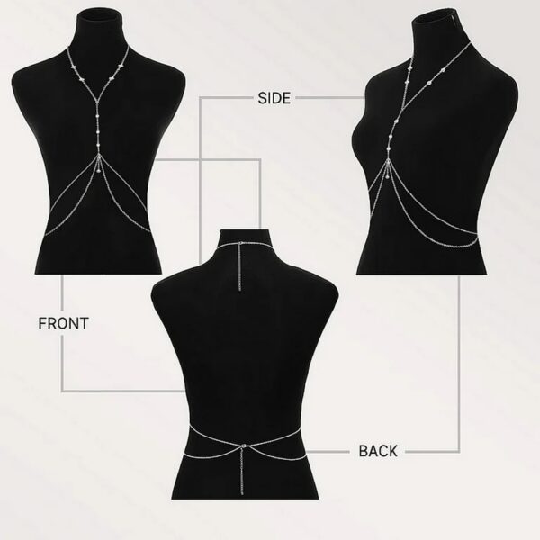 Lustline Crystal Body Chain