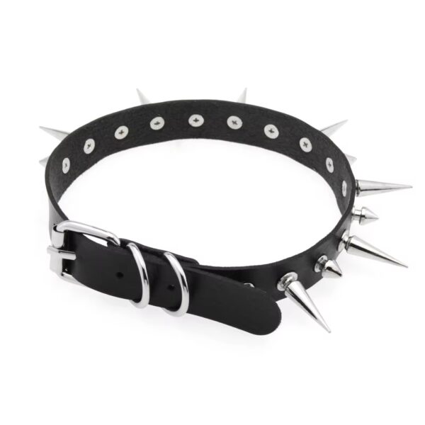Rebel Stud Collar- Black