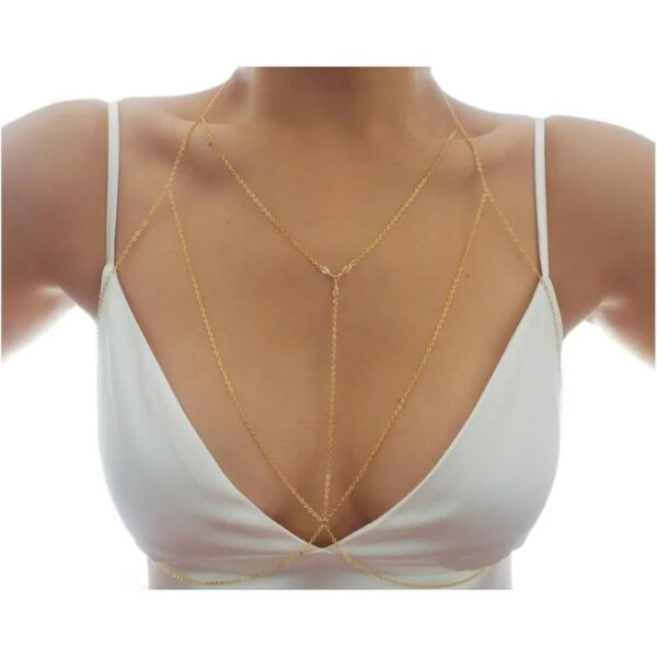 Golden Whisper Layered Body Chain