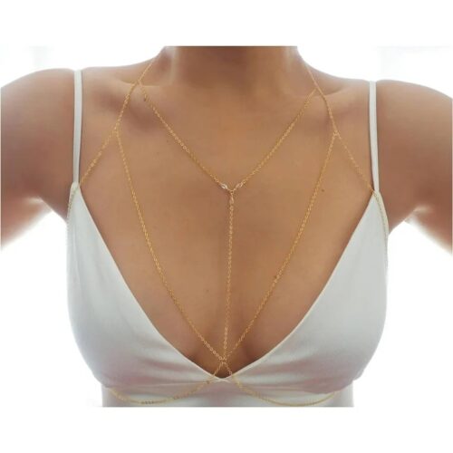 Golden Whisper Layered Body Chain