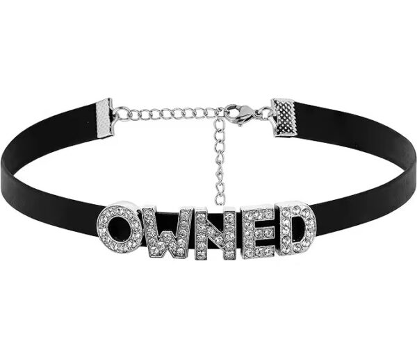 Owned Rhinestone Choker