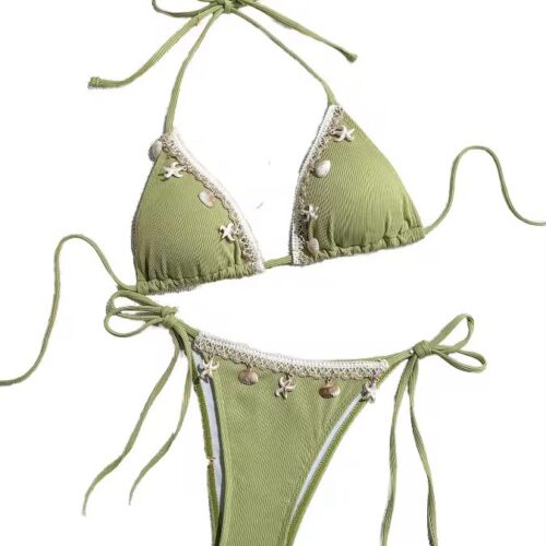 Sage Tide Shell Bikini