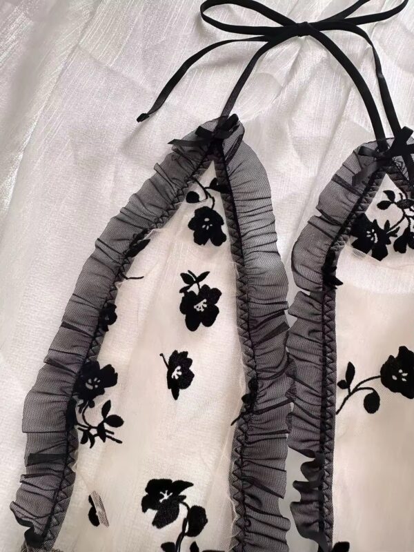 Aurelie Bloom Lace Romper