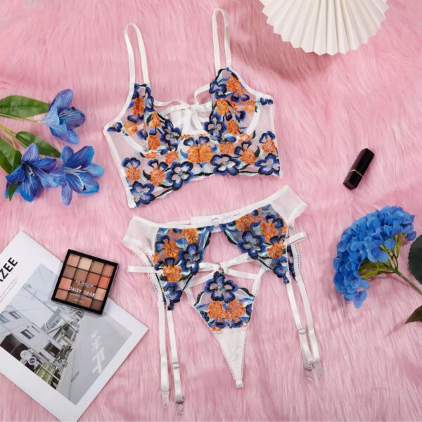Golden Fleur Lingerie Set