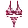 img_4951 Seréne Red Classical Lingerie Set