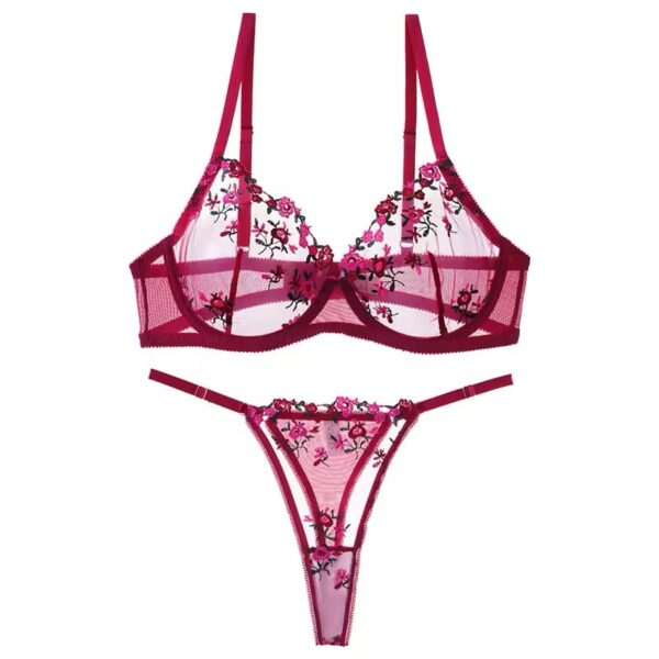 img_4951 Seréne Red Classical Lingerie Set