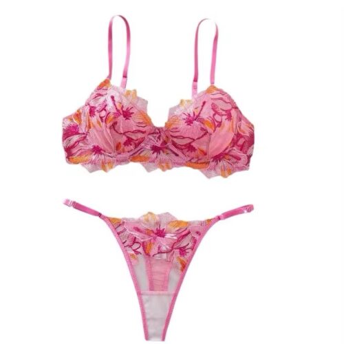 img_4992 Pink Flamingo Lingerie Set