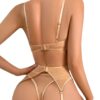 Golden Ember Luxe Lingerie Set