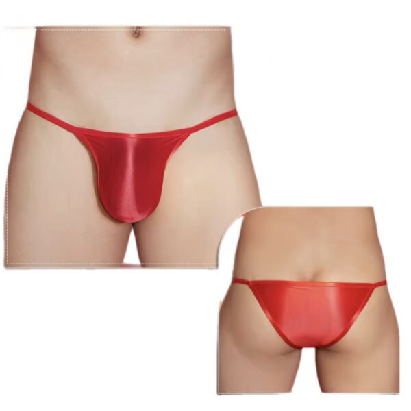 Red Sissy Satin Lingerie Set