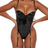 copy_a9d2736a-7697-4905-820b-a9b3007ceeb0 Dominé Gloss Harness Bodysuit