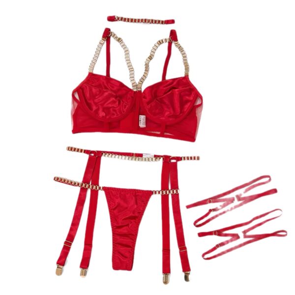 copy_ccfdadd8-a9c8-4274-bec8-b0b8ffdb6177 Kate Rouge Chain Lingerie Set