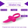 Cherry Pulse Duo Vibrating Ring
