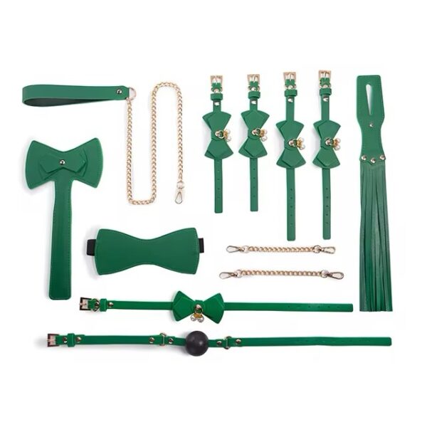 Desire Emerald Bow Luxury Bondage Set
