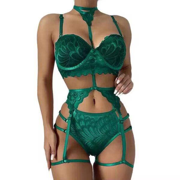 Jade Temptress Lingerie Set