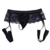 Black Mesh Lace Sissy Panty