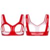 The Sexy Reveal Cut-Out Top -Red