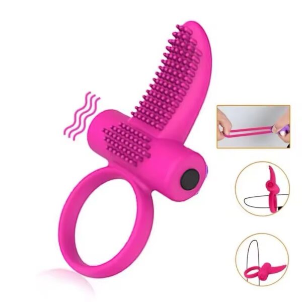 Cherry Pulse Duo Vibrating Ring