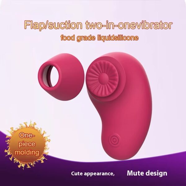 Desire Duo Suction & Flap Vibrator for Beginners