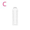 Textured Reusable Condom Sleeve Collection