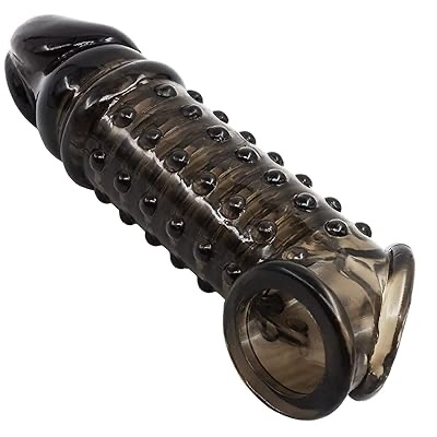 Black Reusable Spike Condoms