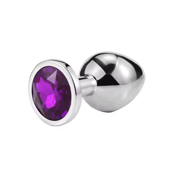 Crystal Jewel Metal Plug-Medium