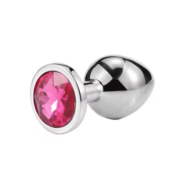 Crystal Jewel Metal Plug-Medium
