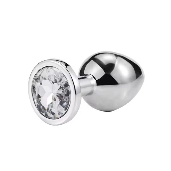 Crystal Jewel Metal Plug-Medium