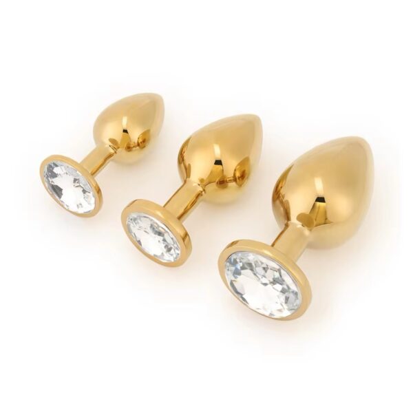 img_6552 Luxury Gold Crystal Plug Set (3PCS)