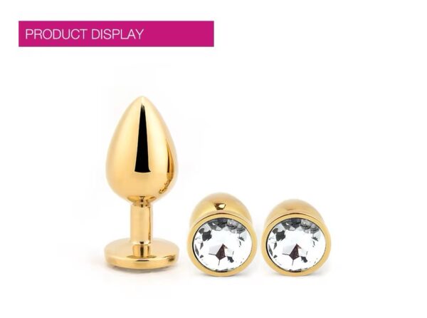 img_6554 Luxury Gold Crystal Plug Set (3PCS)