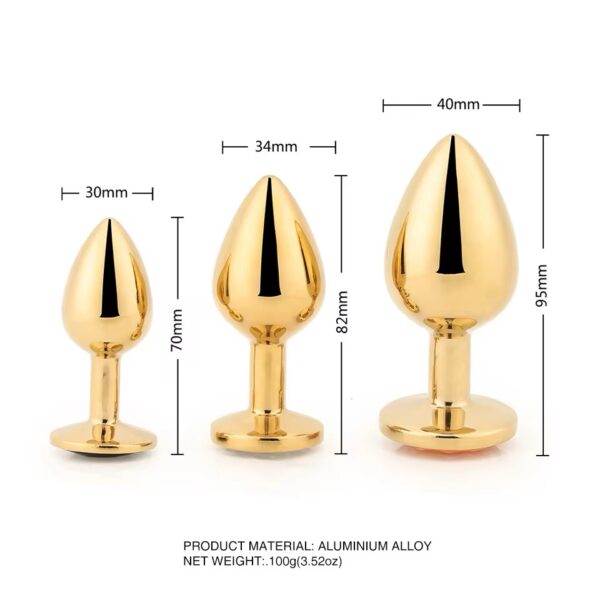 img_6557 Luxury Gold Crystal Plug Set (3PCS)