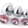 Crystal Jewel Metal Plug Set (3PCS)