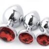 Crystal Jewel Metal Plug Set (3PCS)