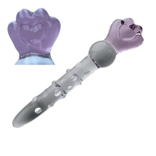 Playful Puppy Glass Wand
