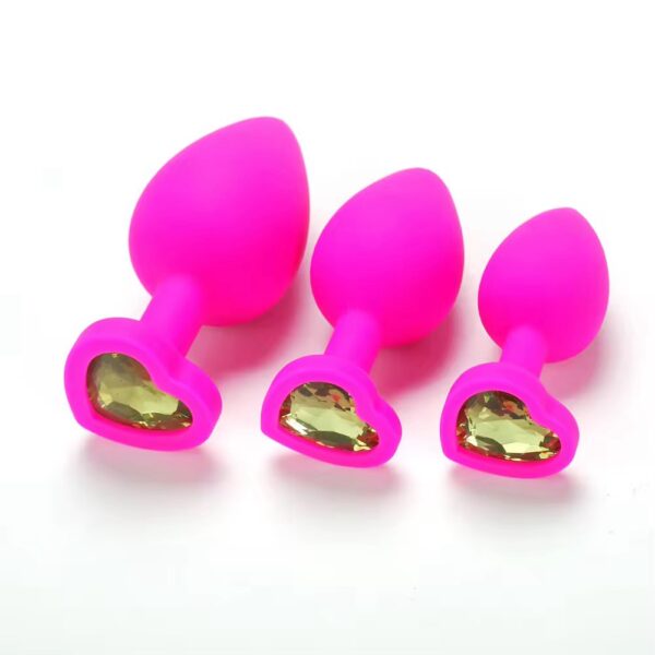 img_6588 Heart Jewel Silicone Plug Set – 3PCS