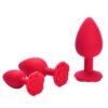 Rose Bloom Silicone Plug Set – 3PCS