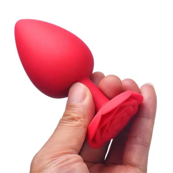 Rose Bloom Silicone Plug Set – 3PCS