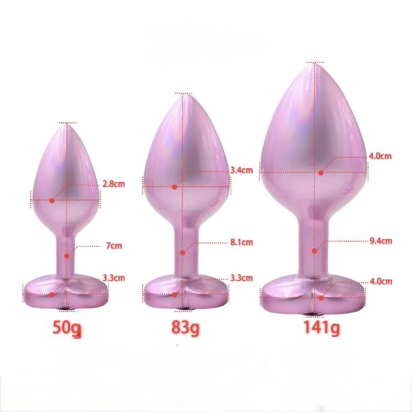 Desire Blush Prism Plug Trio