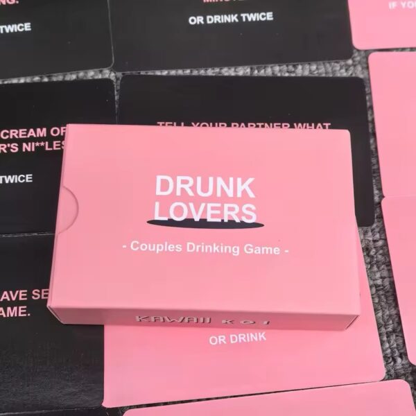 Drunk Lovers – Couples Drinking Card Game